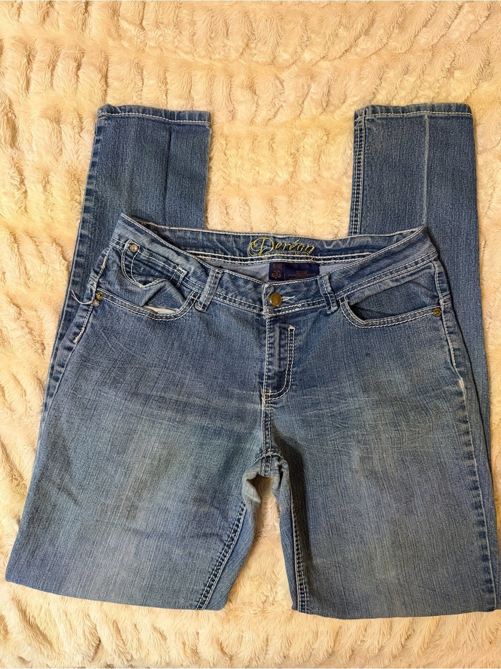 Authentic Vintage House of Dereon Straight Leg to Slight Bootcut | Size 9